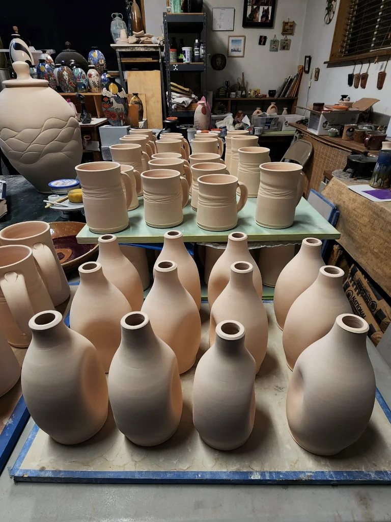 Oil jars in process