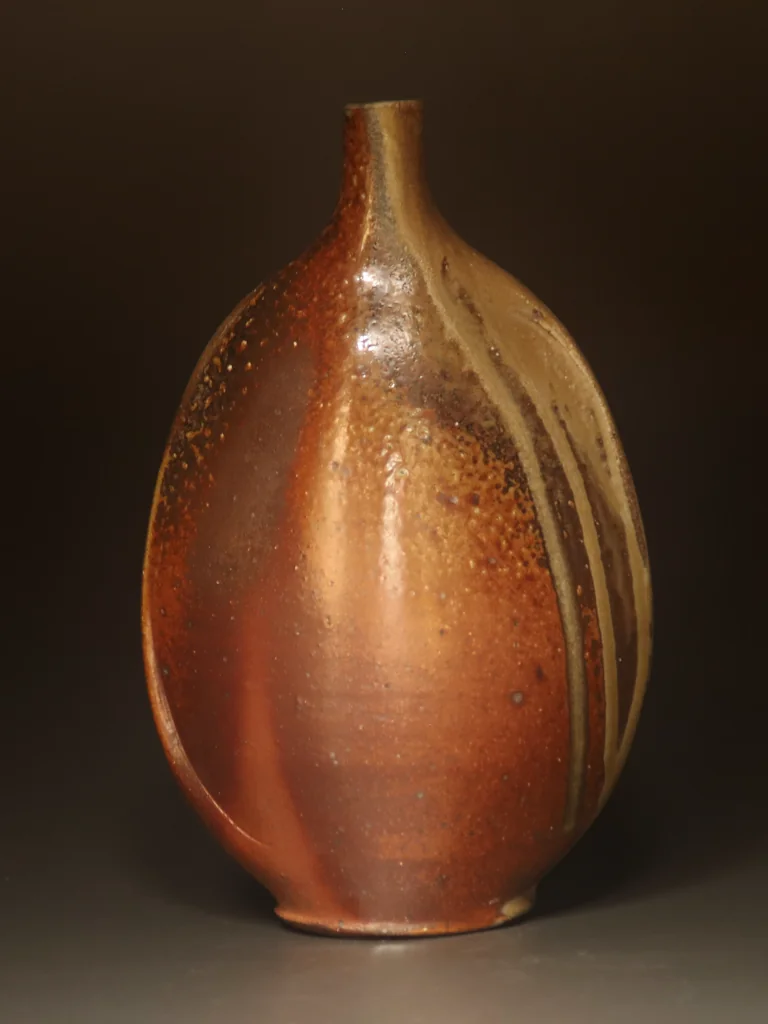 Wood-fired vase